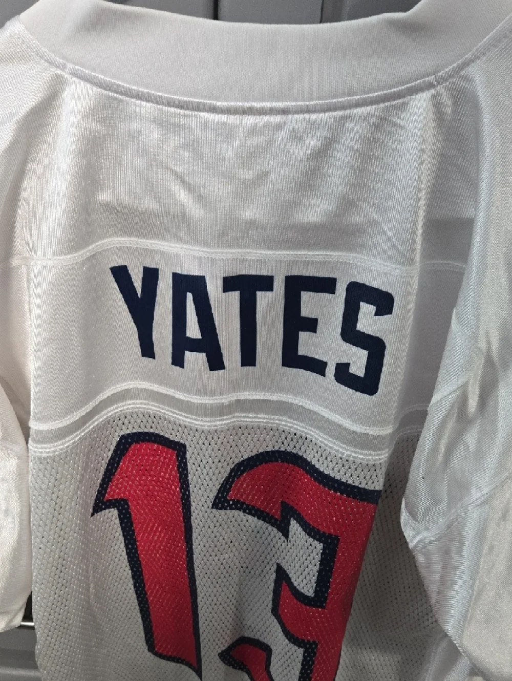 NFL White OnField Equipment Jersey with Blue Tag - Picture 3 of 3